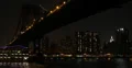 Ultra HD 4K Illuminated Downtown Skyline Manhattan Bridge, Empire State Building 4k or 4k+ Resolution