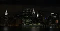 Ultra HD 4K Illuminated New York City Skyline, Manhattan by night, Skyscrapers 4k or 4k+ Resolution