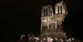 Ultra HD 4K Illuminated Night Paris France Ile de la Cite Notre Dame Cathedral 4k or 4k+ Resolution
