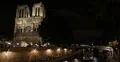 Ultra HD 4K Illuminated Night Lights Paris Touristic Boat Seine River Notre Dame 4k or 4k+ Resolution