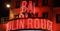 Ultra HD 4K Illuminated Night Moulin Rouge Red Neon Sign Cabaret Paris 4k or 4k+ Resolution