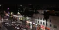 Ultra HD 4K Illuminated Night Rush Hour Traffic Hollywood Boulevard People Cars 4k or 4k+ Resolution