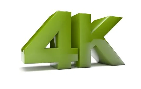 Ultra hd 4k Stock Illustration