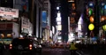 Ultra HD 4K Junction Broadway NYC Yellow Cab Bus Night Lights Times Square 4k or 4k+ Resolution