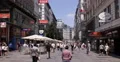 Ultra HD 4K Karntner Shopping Street Vienna Crowded Pedestrian People Store Shop 4k or 4k+ Resolution