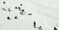 Ultra HD 4K Kids Sledding Ski Resort Mountains Cold People Families Fun Sport 4k or 4k+ Resolution