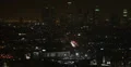 Ultra HD 4K Los Angeles Skyline, Aerial View, Hollywood by night, California 4k or 4k+ Resolution