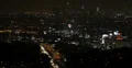 Ultra HD 4K Los Angeles Skyline, Aerial View, Hollywood by night, California 4k or 4k+ Resolution