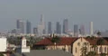 Ultra HD 4K Los Angeles Skyline Aerial View Hollywood USA, American Flag, Church 4k or 4k+ Resolution