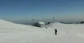 Ultra HD 4K Man Kiting, Winter Landscape, Ski Resort in Cold Mountains 4k or 4k+ Resolution