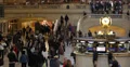 Ultra HD 4K Manhattan Grand Central Station Terminal People Walk Passing Tourist 4k or 4k+ Resolution