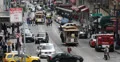 Ultra HD 4K Market Street Busy Traffic Crowded San Fran Tram Street Cable Car 4k or 4k+ Resolution
