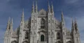 Ultra HD 4K Milan Duomo Square Cathedral Church Italy Milano Famous Ancient Day 4k or 4k+ Resolution
