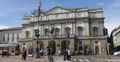 Ultra HD 4K Milan People Opera Scala Square Old Tram Passing Pedestrians Walking 4k or 4k+ Resolution