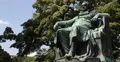 Ultra HD 4K Monument Statue Johann Wolfgang von Goethe Bronze Sculpture Vienna 4k or 4k+ Resolution