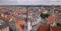 Ultra HD 4K Munich Skyline Aerial View Tal Street Old Town Hall Cityscape Day 4k or 4k+ Resolution