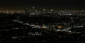Ultra HD 4K Night Evening Lights Aerial View Los Angeles Downtown Busy Suburb 4k or 4k+ Resolution