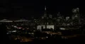 Ultra HD 4K Night Light Panoramic View Downtown San Francisco Skyline Skyscraper 4k or 4k+ Resolution