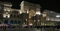 Ultra HD 4K Night Milan Vittorio Emanuele Gallery II Fire Truck Emergency Exit 4k or 4k+ Resolution