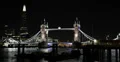 Ultra HD 4K Nightfall Lights Famous Tower Bridge Shard London UK Ships Boats 4k or 4k+ Resolution