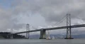 Ultra HD 4K Oakland Bay Bridge San Francisco Skyline, Yacht Passing, Island, Day 4k or 4k+ Resolution
