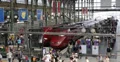 Ultra HD 4K Paris North Station Eurostar Thalys TGV High Speed Trains People 4k or 4k+ Resolution