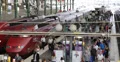 Ultra HD 4K Paris North Station Busy Business Corporate People Walking Passing 4k or 4k+ Resolution