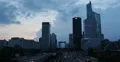Ultra HD 4K Paris Skyline Skyscraper Defense Business District Car Traffic Dusk 4k or 4k+ Resolution