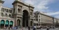 Ultra HD 4K Pedestrian Passing Vittorio Emanuele II Gallery Exterior Milan Duomo 4k or 4k+ Resolution