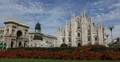 Ultra HD 4K Pedestrians Passing Cathedral Duomo Square European Old Town Fashion 4k or 4k+ Resolution