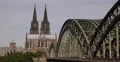 Ultra HD 4K Pedestrians Passing Rush Hour Establishing Shot Cologne Cityscape 4k or 4k+ Resolution