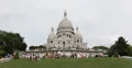 Ultra HD 4K People Relaxing Tourists Visit Sacre Coeur Basilica Montmartre Paris 4k or 4k+ Resolution