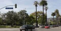 Ultra HD 4K Santa Monica BLVD, Car Traffic in Beverly Hills, Los Angeles, USA 4k or 4k+ Resolution