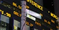 Ultra HD 4K Stock Exchange Market Shares Ticker Loss Board Square Profit Display 4k or 4k+ Resolution