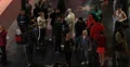 Ultra HD 4K Street Performers Spider Man Hollywood Boulevard Stars Night Lights 4k or 4k+ Resolution