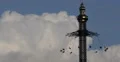Ultra HD 4K Summer Festival Happiness Ride Swinging Carousel Prater Park Vienna 4k or 4k+ Resolution