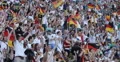 Ultra HD 4K Supporters Gathering Waving German Flags Cheering Audience Football 4k or 4k+ Resolution
