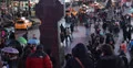 Ultra HD 4K Times Square Aerial View New York City NYC Crowded Tourists People 4k or 4k+ Resolution