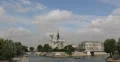 Ultra HD 4K Tourist Boat Trip Seine River Notre Dame Cathedral Paris France 4k or 4k+ Resolution