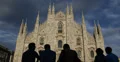 Ultra HD 4K Tourists Visiting Photography Milan Duomo Square Cathedral Milano 4k or 4k+ Resolution