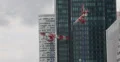 Ultra HD 4K Tower Crane Concrete Blocks Load Under Construction Skyscraper Paris 4k or 4k+ Resolution