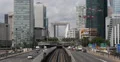 Ultra HD 4K UHD Business District La Defense Paris France Busy Car Traffic Crowd 4k or 4k+ Resolution
