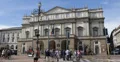 Ultra HD 4K UHD Car Traffic People Crowds Walking Opera Scala Old Tram Milan 4k or 4k+ Resolution