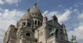 Ultra HD 4K UHD Church Sacre Coeur Basilica Montmartre Paris France Sunny Day 4k or 4k+ Resolution
