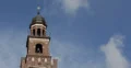 Ultra HD 4K UHD Iconic Historic Central Clock Tower Sforzesco Castle Milan 4k or 4k+ Resolution