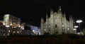 Ultra HD 4K UHD Illuminated Night People Shopping Gallery Milan Duomo Square 4k or 4k+ Resolution