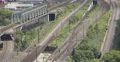 Ultra HD 4K UHD Moving Trains Germany Cologne Departure Aerial View Railway Day 4k or 4k+ Resolution