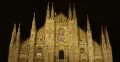 Ultra HD 4K UHD Night Lights Milan Cathedral Duomo Old Town Fashion Capital City 4k or 4k+ Resolution