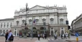 Ultra HD 4K UHD Touristic Attraction Tram Vintage Tramway Passing Scala Milan 4k or 4k+ Resolution