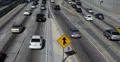 Ultra HD 4K Urban Scene Freeway, Downtown Los Angeles, LA, California, USA 4k or 4k+ Resolution
